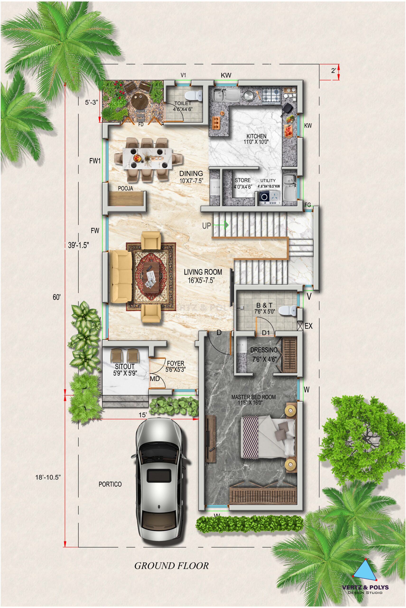 2D Floor Plan